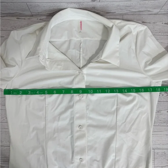 COMMANDO button down bodysuit in white - Picture 8 of 8